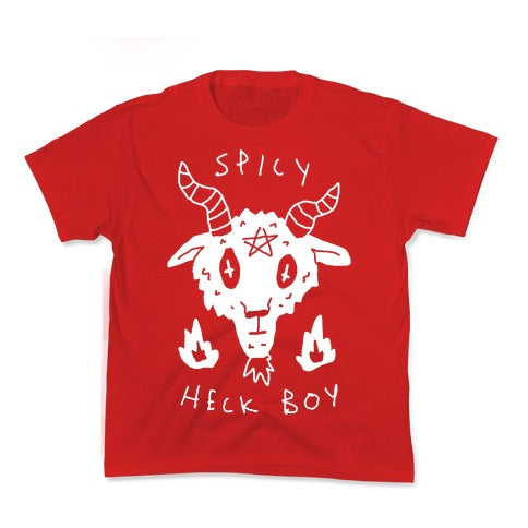 Spicy Heck Boy Satan Kid's Tee