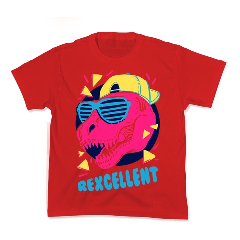 T-Rexcellent 90's Dinosaur Tyrannosaurus Kid's Tee