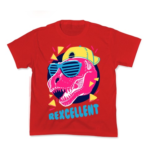 T-Rexcellent 90's Dinosaur Tyrannosaurus Kid's Tee