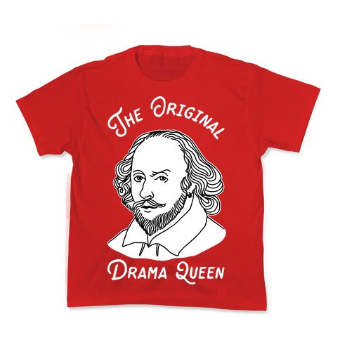 The Original Drama Queen Shakespeare Kid's Tee