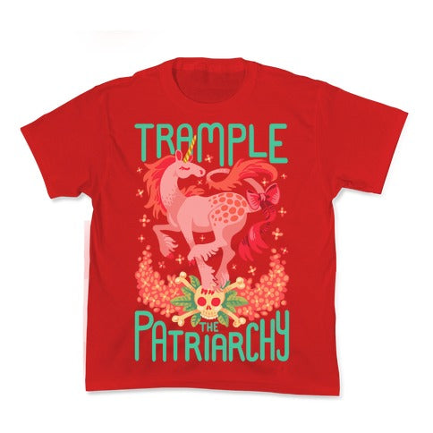 Trample The Patriarchy Kid's Tee