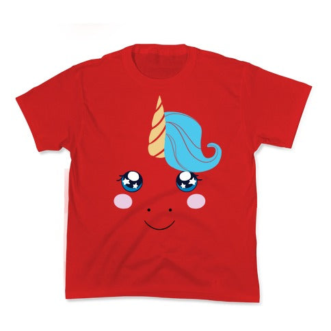 Unicorn Face Kid's Tee