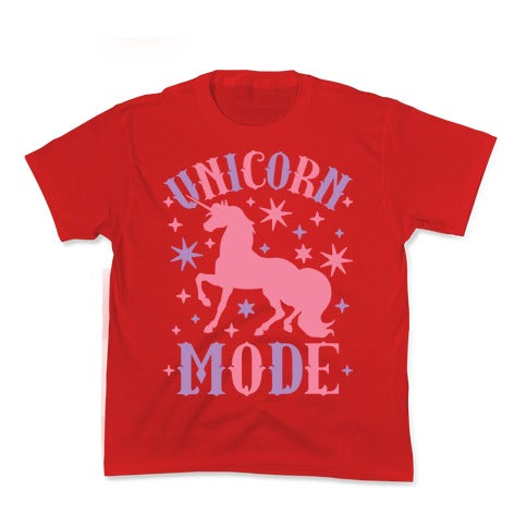 Unicorn Mode Kid's Tee