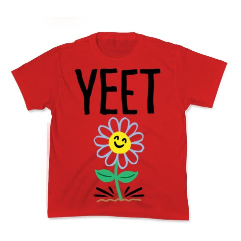 Yeet Flower Parody Kid's Tee