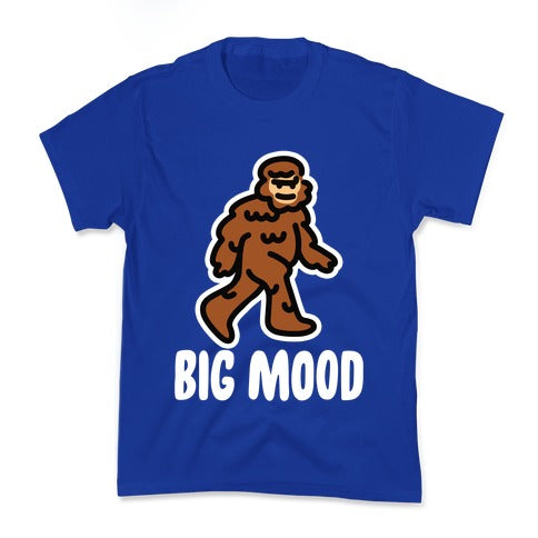 Big Mood Big Foot Kid's Tee
