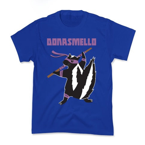 Donasmello (Donatello Skunk) Kid's Tee