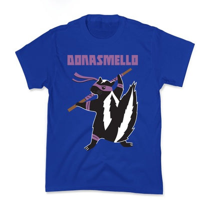 Donasmello (Donatello Skunk) Kid's Tee