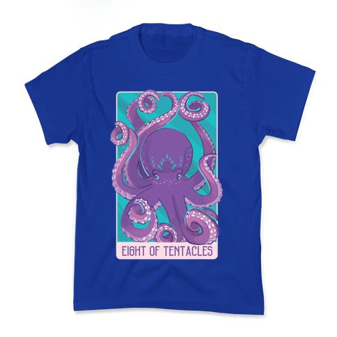 Eight of Tentacles  Kid's Tee