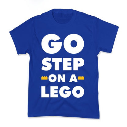 Go Step On A Lego Kid's Tee