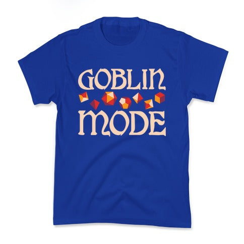 Goblin Mode D&D Kid's Tee