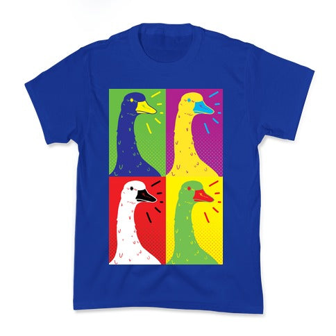 Goose Pop Art Kid's Tee