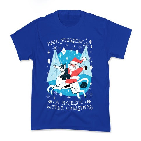 Have Yourself A Majestic Little Christmas Kid's Tee