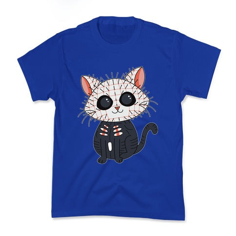 Hellraiser Pinhead Kitten Kid's Tee