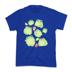 Kawaii Frogs Pattern Kid's Tee