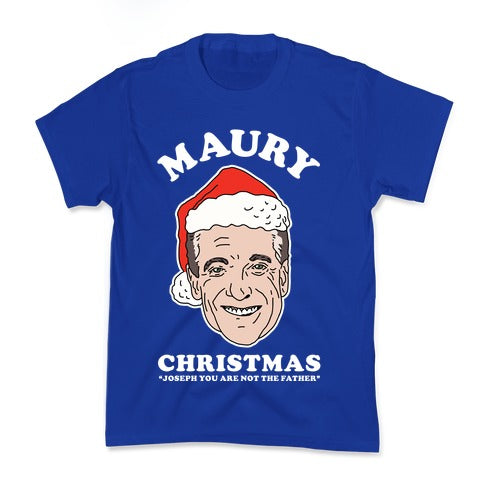 Maury Christmas Joseph You are Not the Father Kid's Tee