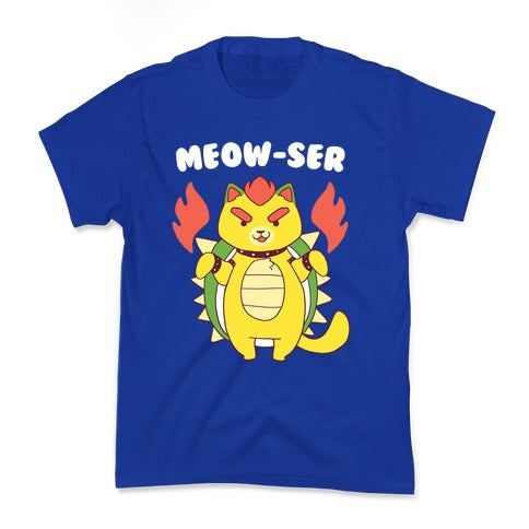 Meow-ser Bowser Kid's Tee