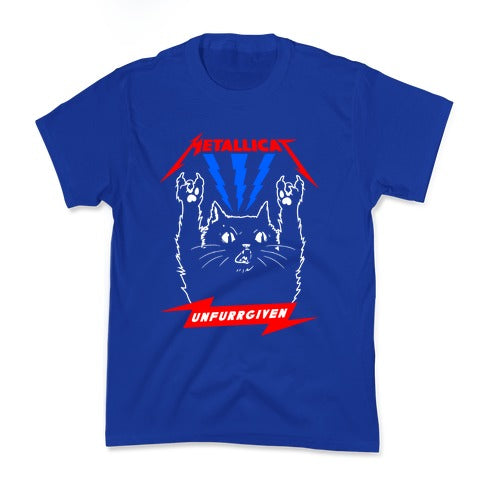 Metallicat Unfurrgiven Darkness Edition Kid's Tee