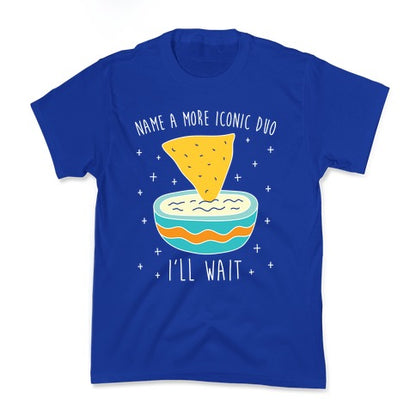 Name A More Iconic Duo Chips And Queso Kid's Tee