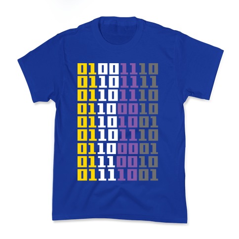Non-Binary Code Kid's Tee