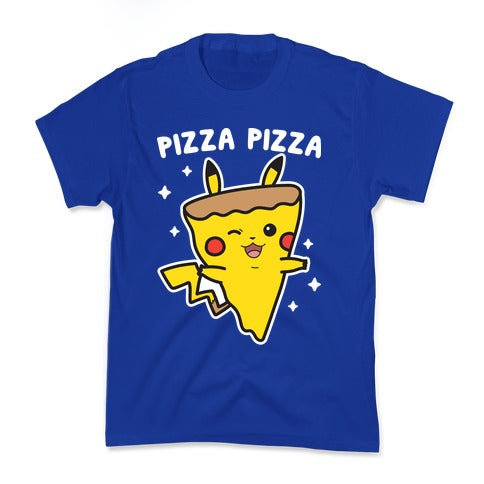 Pizza Pizza Pikachu Parody Kid's Tee
