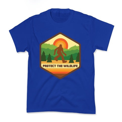 Protect The Wildlife (Bigfoot) Kid's Tee