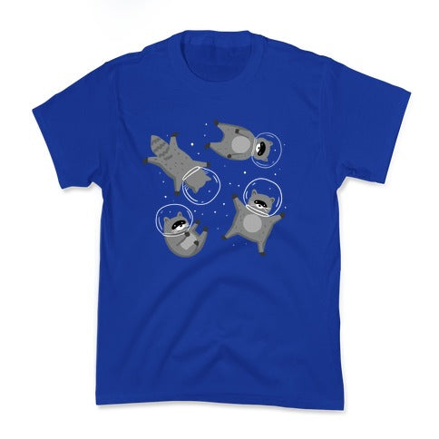 Raccoons In Space Kid's Tee