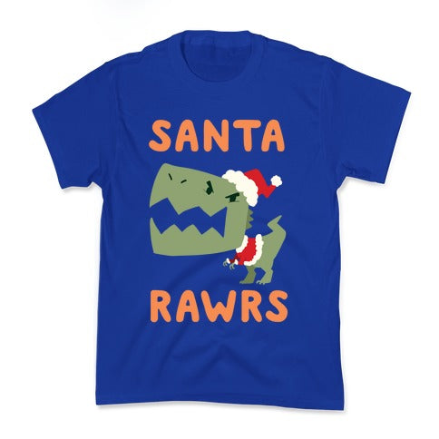 Santa RAWRS! Kid's Tee