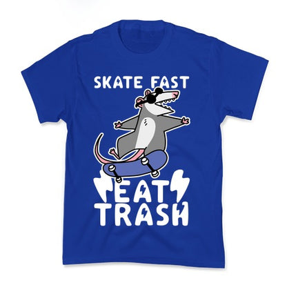 Skate Fast, Eat Trash Kid's Tee