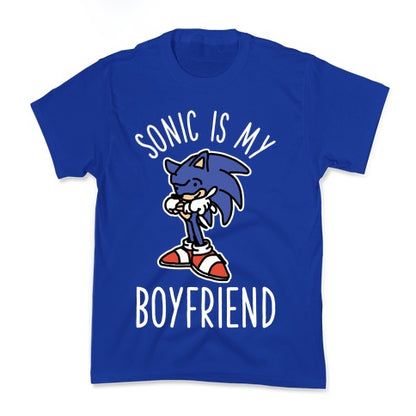 Sonic is my Boyfriend Kid's Tee