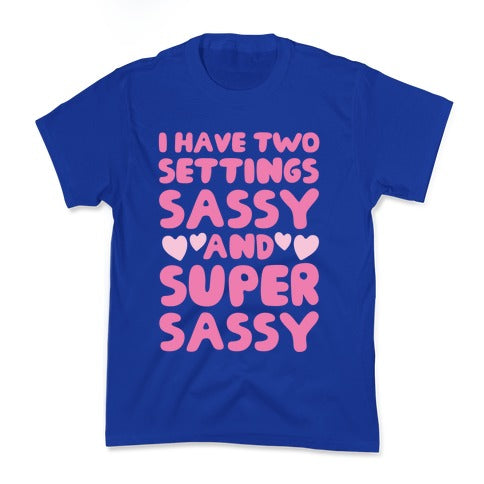 Super Sassy Kid's Tee