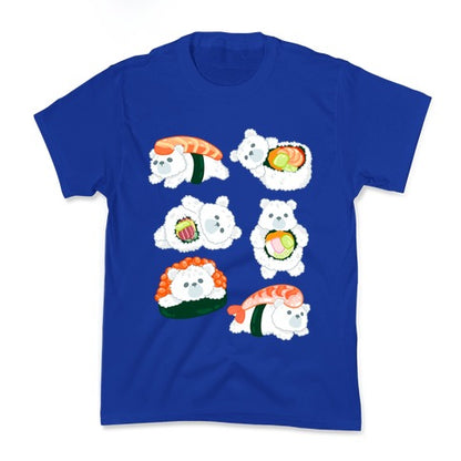 Sushi Bears Pattern Kid's Tee