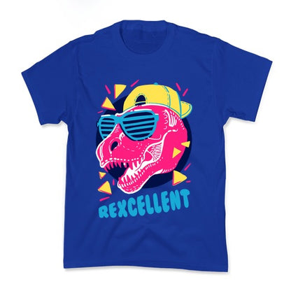 T-Rexcellent 90's Dinosaur Tyrannosaurus Kid's Tee