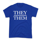 They/Them Pronouns Kid's Tee