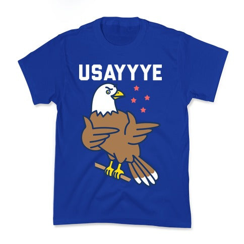 USAYYYE Bald Eagle Kid's Tee