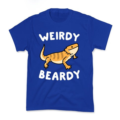 Weirdy Beardy Bearded Dragon Kid's Tee