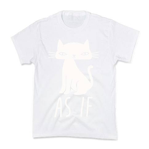 As If Cat  Kid's Tee