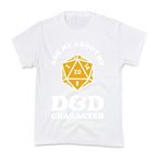Ask Me About My D&D Character Kid's Tee
