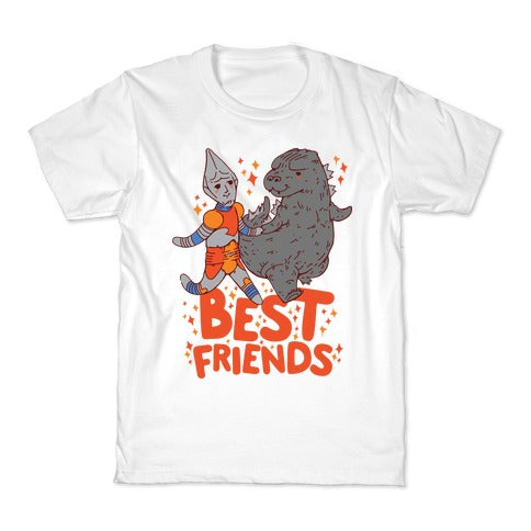 Best Friends Jet Jaguar & Godzilla Kid's Tee