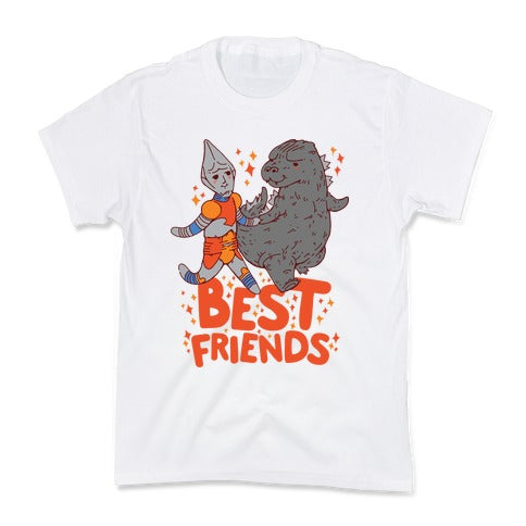 Best Friends Jet Jaguar & Godzilla Kid's Tee