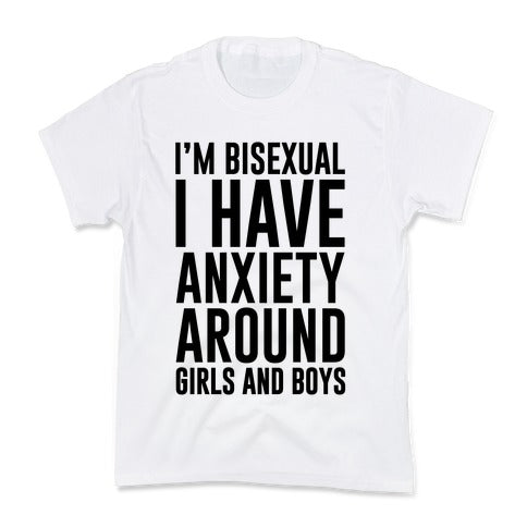 Bisexual Anxiety Kid's Tee