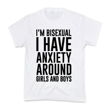 Bisexual Anxiety Kid's Tee