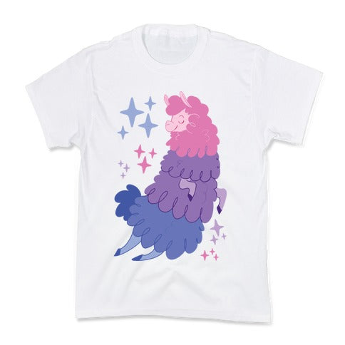 Bisexual Llama Kid's Tee