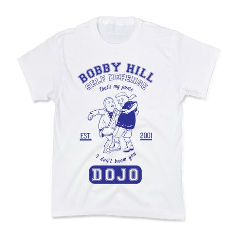 Bobby Hill Self Defense Dojo Kid's Tee