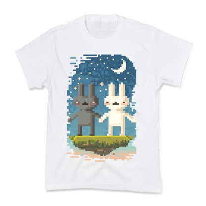 Bunnies in Moonlight Kid's Tee