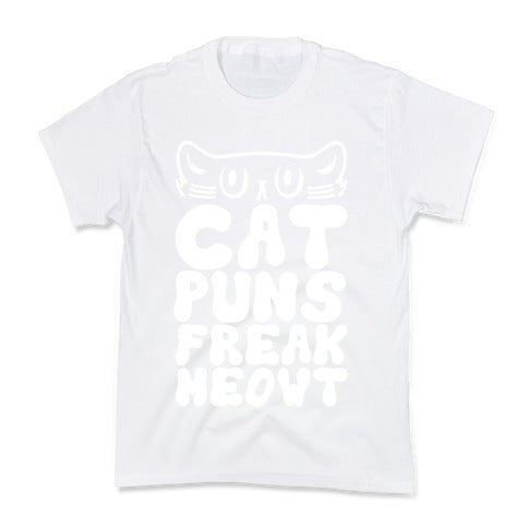 Cat Puns Freak Meowt Kid's Tee