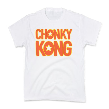 Chonky Kong Parody Kid's Tee