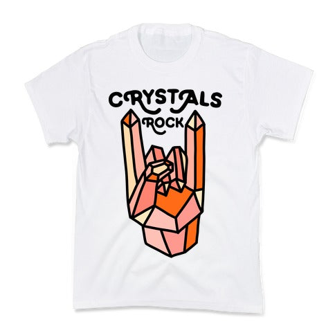 Crystals Rock Kid's Tee