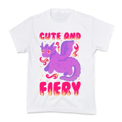 Cute and Fiery Dragon Kid's Tee