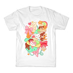 Cute Cat Sundae & Kawaii Ice Cream Kid's Tee