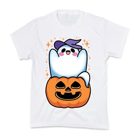 Cute Halloween Ghost Kid's Tee